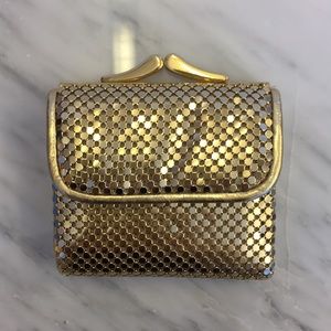 Whiting & Davis Gold Mesh Evening Wallet